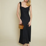 Marla Bow Detail Midi Dress