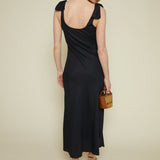 Marla Bow Detail Midi Dress