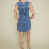 Gretchen Sleeveless Denim Mini Dress