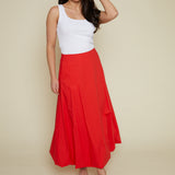 Rosalie Bubble Hem Maxi Skirt