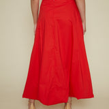 Rosalie Bubble Hem Maxi Skirt