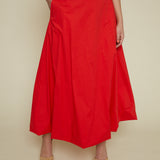 Rosalie Bubble Hem Maxi Skirt