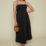 Naomi Pleated Midi Dress