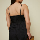 Naomi Pleated Midi Dress