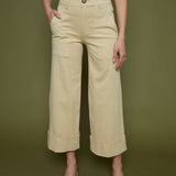 Miller Cuffed Hem Wide Leg Pants