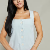 Briar Scalloped Button Front Dress