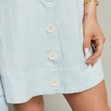 Briar Scalloped Button Front Dress