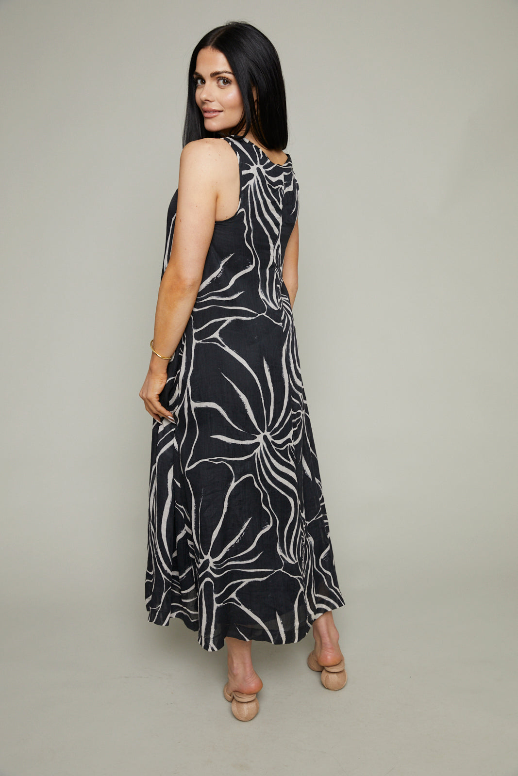 Mitchell Abstract Midi Dress