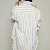 Marcella Striped Button Up