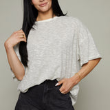 Megan Oversized Striped Top