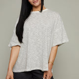 Megan Oversized Striped Top