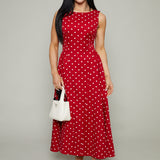 Sicily Polka Dot Midi Dress