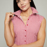 Beverly Plaid Pleated Mini Dress