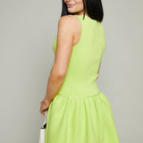 Zena Peplum Knit Mini Dress