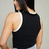Rhea Contrast Tank Top