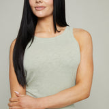 Serena Classic Slub Scoop Tank