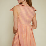 Helene Striped Mini Dress