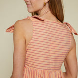 Helene Striped Mini Dress