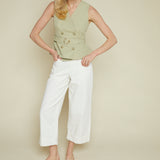 Kimmy Double Button Belted Vest