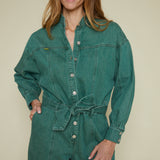 Vala Denim Utility Jumpsuit