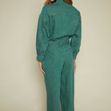 Vala Denim Utility Jumpsuit