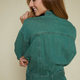 Vala Denim Utility Jumpsuit