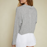 Twyla Striped Linen Button Down - Sea Salt