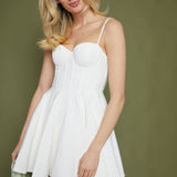 Myla Textured Corset Mini Dress