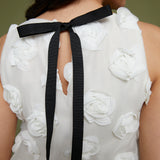 Stormi 3D Floral Applique Tank