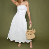 Jo Mixed Media Floral Maxi Dress