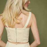 Sally Tweed Bow Top