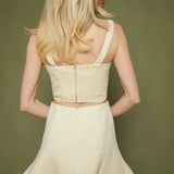 Sally Tweed Bow Top