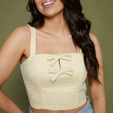 Sally Tweed Bow Top