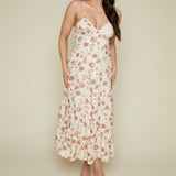 Harlowe Embroidered Eyelet Midi Dress