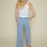 Maisey Twill Ankle Crop Pants