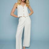 Emery Linen Vest