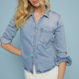Alison Fitted Denim Shirt