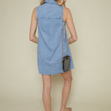 Veronica Soft Denim Shirt Dress