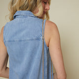 Veronica Soft Denim Shirt Dress