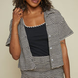 Teagan Woven Button Up