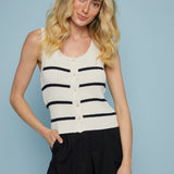 Colby High Rise Linen Shorts - Black