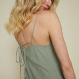 Josie Linen Maxi Sundress