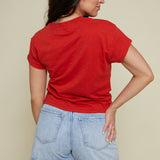 Dina Classic Tee - Cabana Red