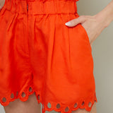 Skye Poppy Eyelet Shorts