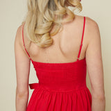 Junie Front Bow Mini Dress