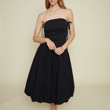 Gigi Mixed Media Midi Dress