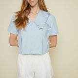 Gwen Peter Pan Collar Top