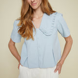 Gwen Peter Pan Collar Top