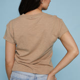 Dina Classic Tee- Iced Coffee