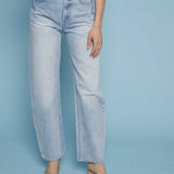 Blake High Rise Barrel Jeans - Clever